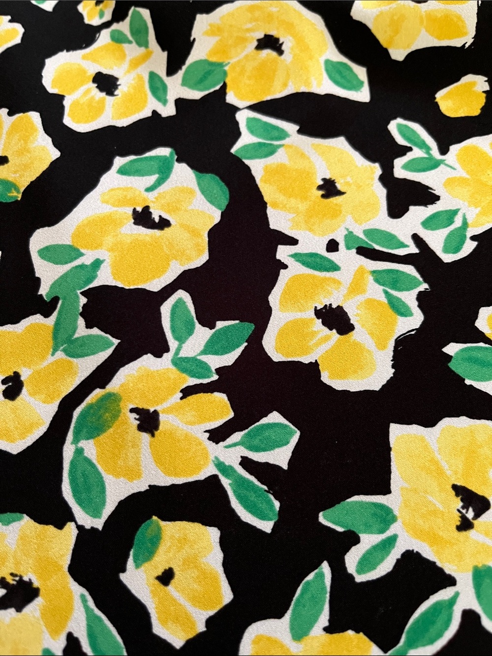 Ann Taylor Floral Mock Neck Midi Flare Dress - Picture 16 of 16